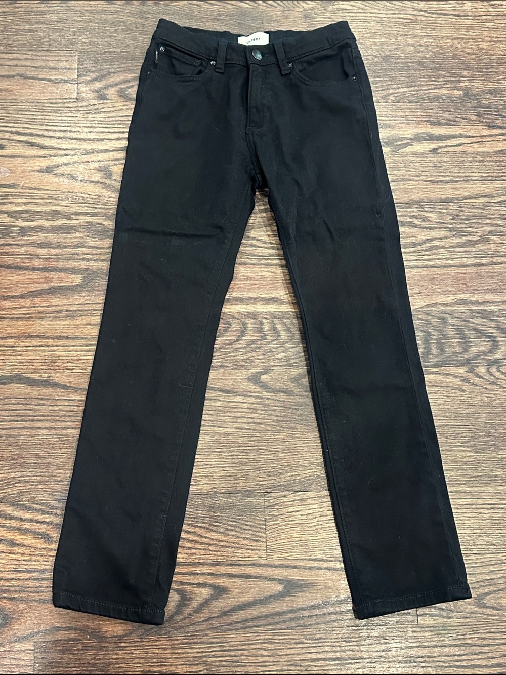 DL1961, Straight Black Boy's Jeans (16)